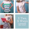 3 Ways to Refashion a TShirt