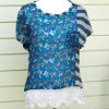 Anthro Striped Knock Off Top