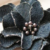 Denim Flower Corsage
