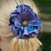 How to Make a Gathered Fabric Flower