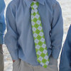 Patterned Velcro Tie