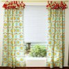 Bright and Cheery Ruffled Curtains
