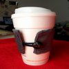 DIY Fathers Day Fabric Coffee Sleeve