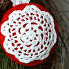 Doily Snowflake Ornament