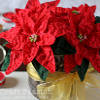 Fabric Poinsettia
