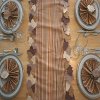 Fall Leaf Table Runner and Napkin Rings