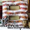Quilted Chevron Monogram