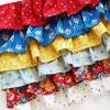 Patriotic Summer Ruffles Set Apron