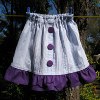 Refashioned Shirt to Ruffle Skirt