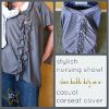 Stylish DIY Nursing Cover Up