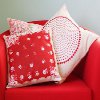 Vintage Hankie Pillow Covers