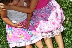 Quick and Easy Two Tiered Skirts