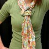 Summery Flower Scarf