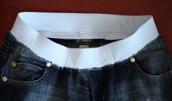 How To Add a Maternity Band to Jeans