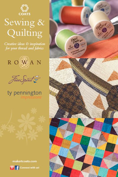 Coat's Sewing and Quilting Free eBook